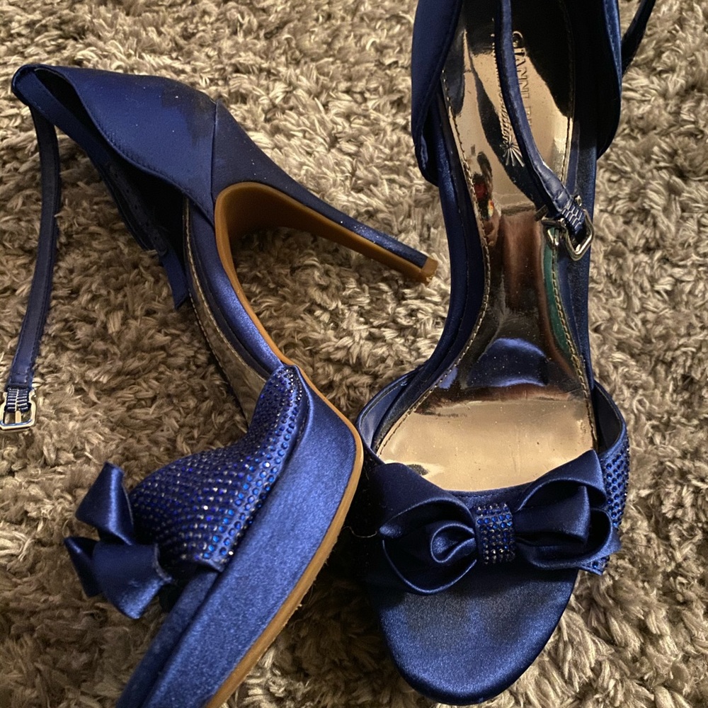 Blue heels